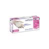 Reflexx powder-free white vinyl gloves size M