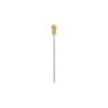 Pineapple cocktail skewers in golden steel cm 12