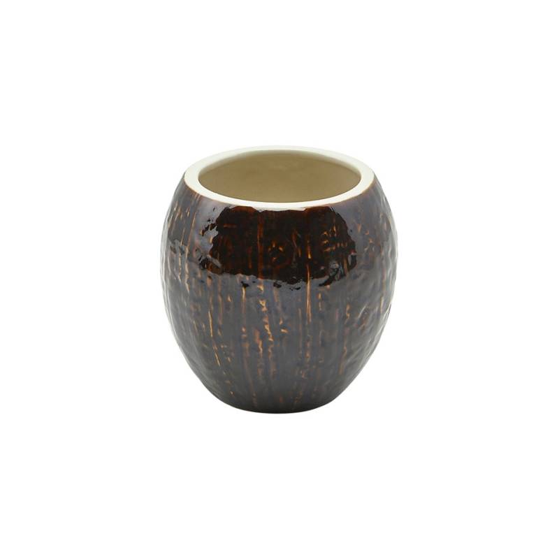 Tiki mug coconut in porcellana marrone cl 50