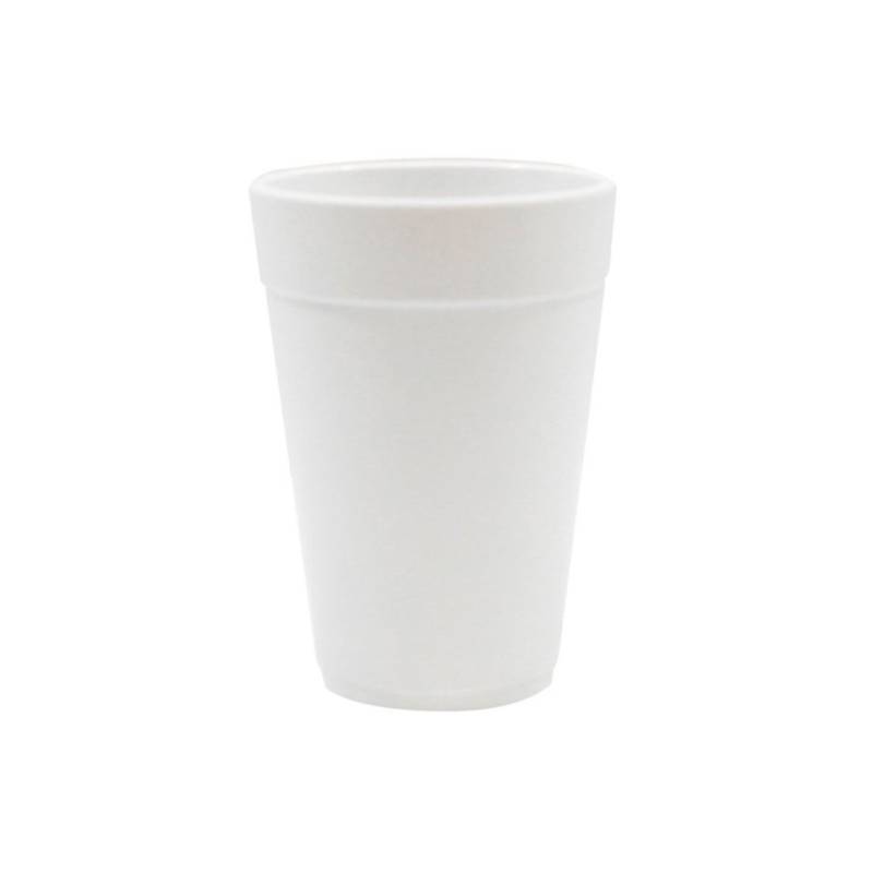 Bicchiere tazza in melamina bianca cl 48