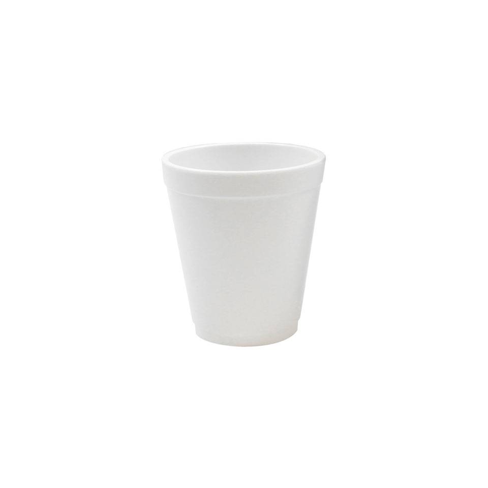 White melamine cup glass cl 24