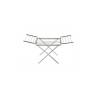 100% Chef stainless steel clothesline with wooden clothespins cm 24x11x16