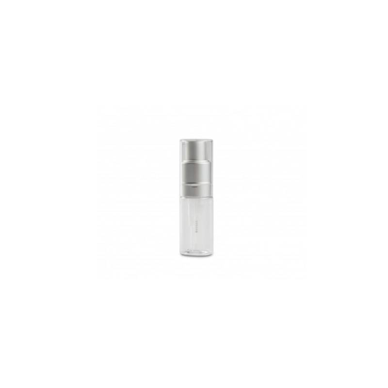 100% Chef plastic powder spray bottle with silver cap