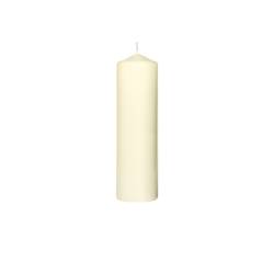 Pillar Duni cream wax candle cm 22x7