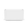 Sparkling Station 8 bottles white acrylic bottle holder cm 44x27.5x25
