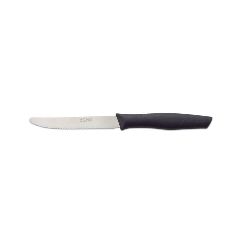 Coltello da tavola Nova Arcos in acciaio inox e manico in polipropilene cm 11