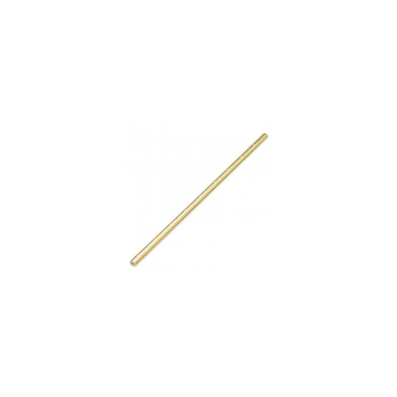 Biodegradable paper straws gold cm 20x0.6