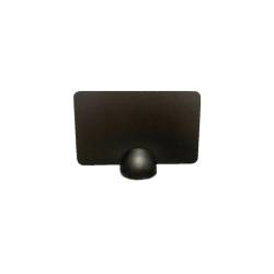 Black pvc table blackboard 7.87x4.72 inch