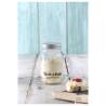 Milk & Shake Kilner glass jar with aluminum cap and steel spring cl 54