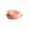 Globus XL 100% Chef dish in pink porcelain 23x20x7 cm.