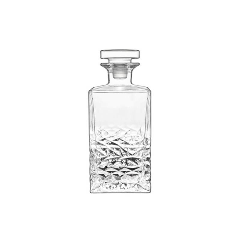 Textures Luigi Bormioli bottle with glass stopper cl 75