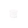 Araven tasting cup in transparent polystyrene cl 25