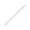 Silver shiny biodegradable paper straws cm 20x0.6