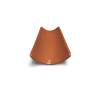 Tile Plate 100% Chef in earth xtrem brown cm 16x6.5
