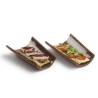 Tile Plate 100% Chef in earth xtrem brown cm 16x6.5