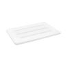 White polypropylene eutectic plate cm 60x40x3