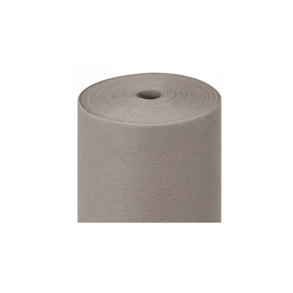 Gray spunbond pre-cut tablecloth roll mt 50.4x1.2