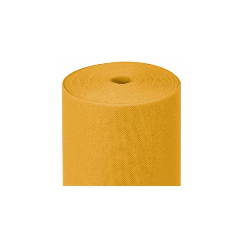 Rotolo tovaglia pretagliato in spunbond giallo mt 50,4x1,2