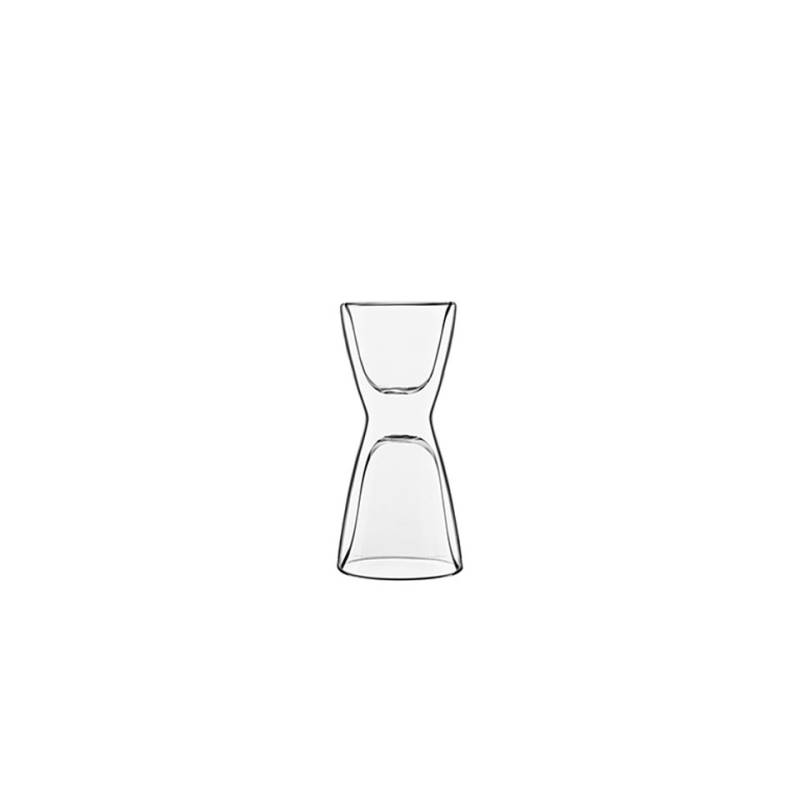 Jigger bicchiere caffè Unico termico Luigi Bormioli in vetro cl 6,5-10
