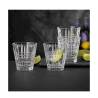 Bicchiere Square tumbler in vetro trasparente cl 26