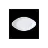 Steelite Performance Simplicity white vitrified ceramic oval casserole dish 9.64x5.31 inch