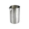 Mixing tin con beccuccio e decoro in acciaio inox cl 62,5