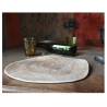 Carpaccio Wood XL 100% Chef dish in brown porcelain 27x21 cm