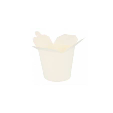 Contenitore per noodles in carta bianca cl 78