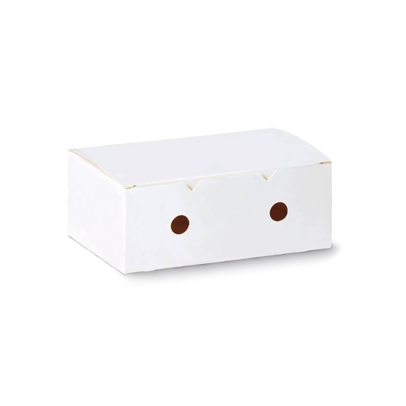 White paper kibble container cm 12x10x7