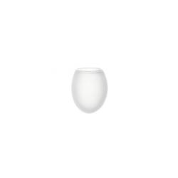 100% Chef egg tumbler in borosilicate frosted glass cl 6.5