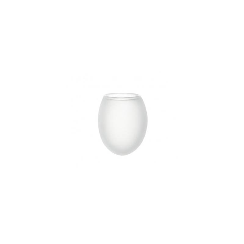 100% Chef egg tumbler in borosilicate frosted glass cl 6.5
