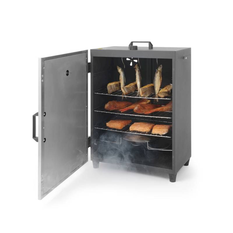 Hendi stainless steel electric smoker oven 54x38x72