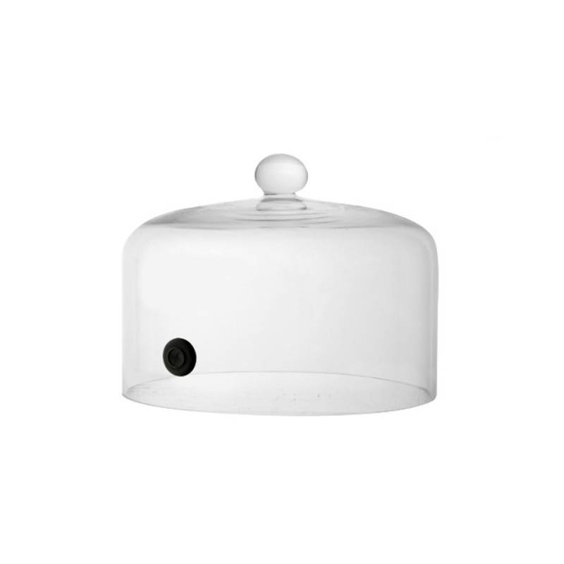 Dome for smoker with glass valve cm 20.5x20