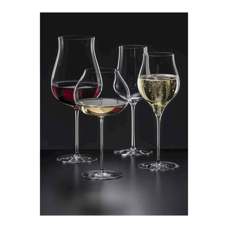 Umana Rona goblet in machine-blown glass cl 90