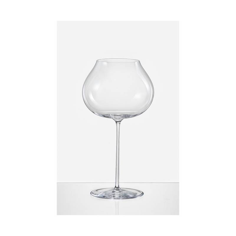 Umana Rona goblet in machine-blown glass cl 76