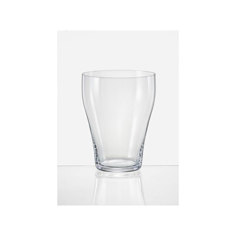 Bicchiere acqua frizzante Umana Rona in vetro soffiato a macchina cl 43