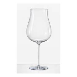 Umana Rona goblet in machine-blown glass cl 110