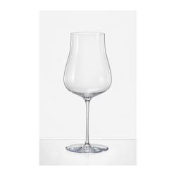 Umana Rona goblet in machine-blown glass cl 69