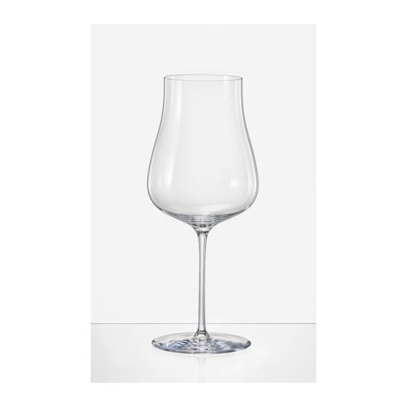 Umana Rona goblet in machine-blown glass cl 69