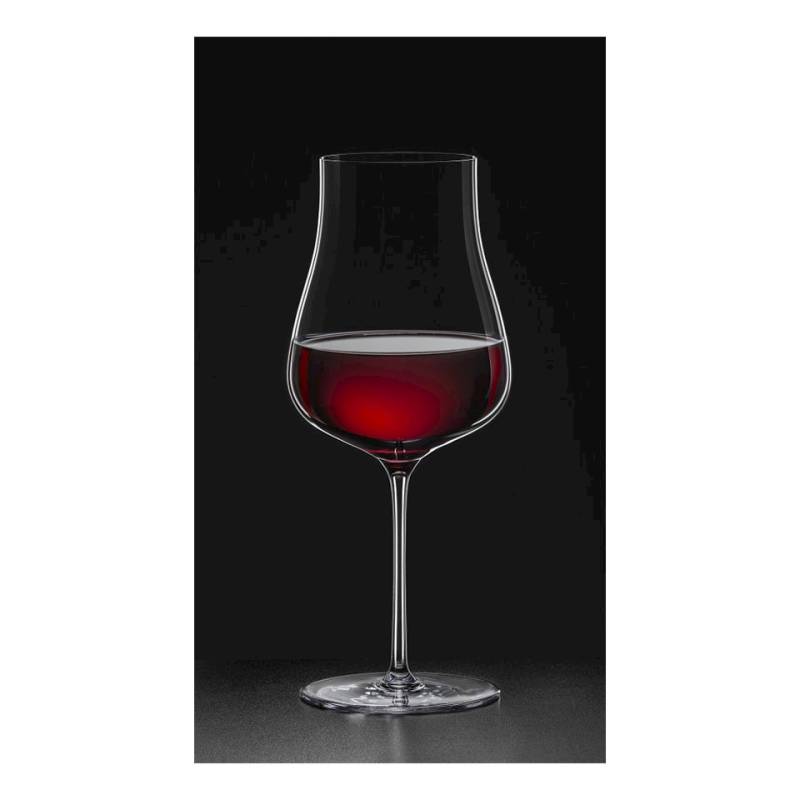 Umana Rona goblet in machine-blown glass cl 69