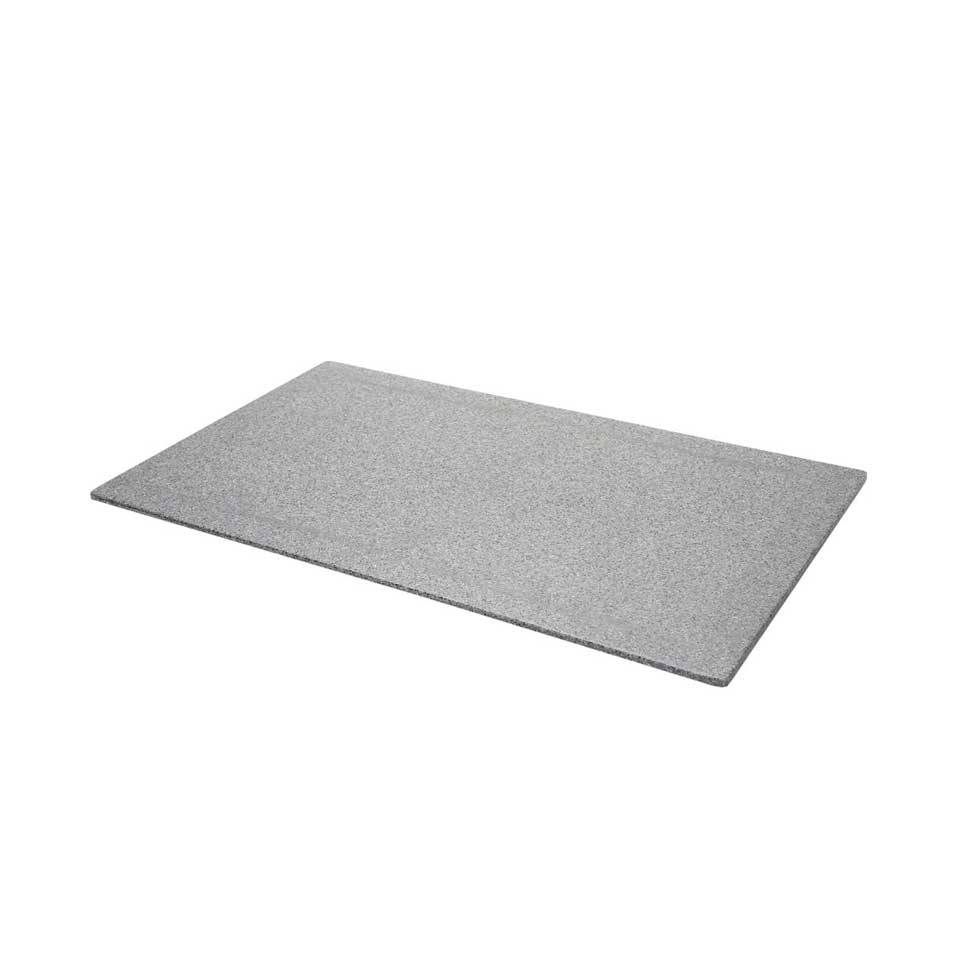 Rectangular melamine granite tray 20.86x12.60 inch