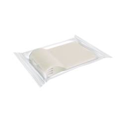 Disposable biodegradable Estabio white midi fork cm 16.5