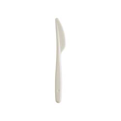 White Estabio biodegradable midi knife cm 16.5