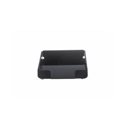 Black acrylic square napkin holder 5.70x5.70x1.18 inch