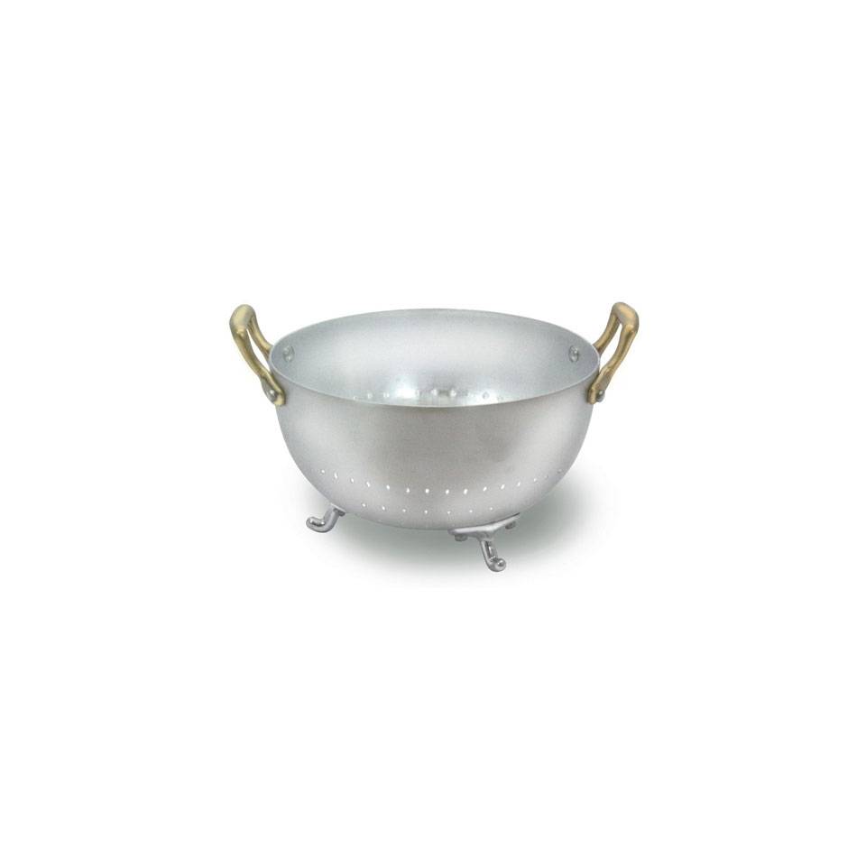 Bread colander holder with 2 handles and 3 aluminum feet cm 14