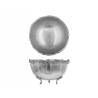 Bol Sheffield en laiton avec 3 pieds cm11x6.5
