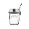 Barattolo colazione Kilner in vetro con cucchiaio in acciaio inox 35 cl