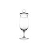Calice Amber Glass whisky con coperchio in vetro cl 13