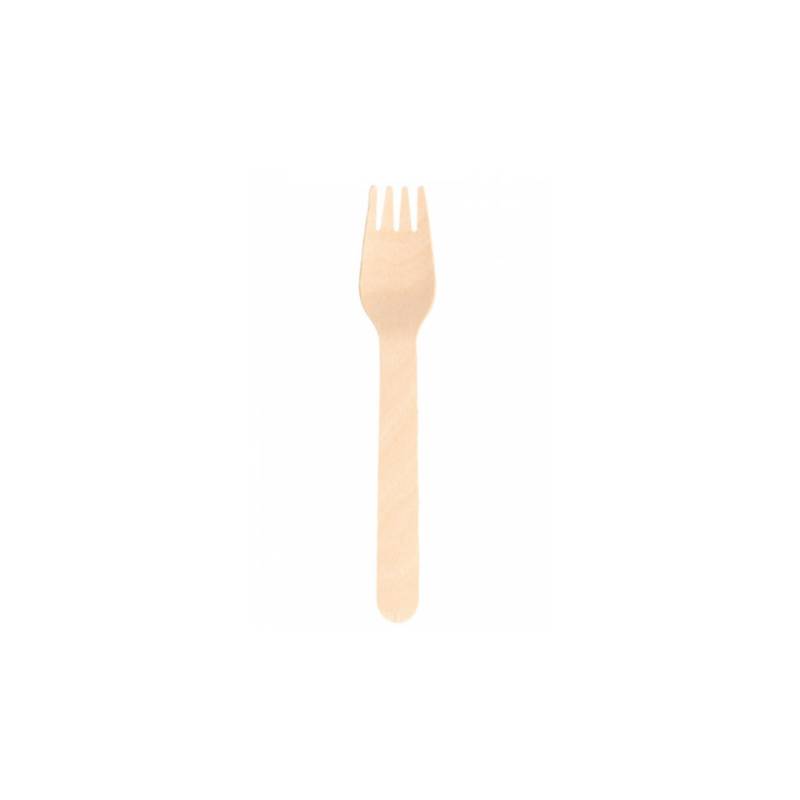 Forchetta Makan monouso in legno cm 15,5