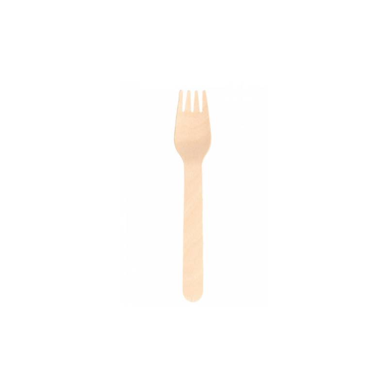 Makan disposable wooden fork 15.5 cm